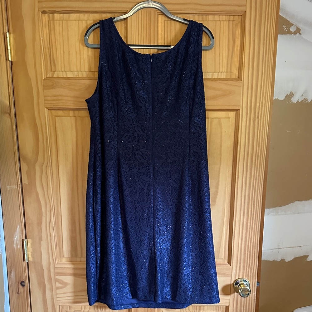 Alex Evenings Midnight Lace Ensemble - Picture 7 of 8